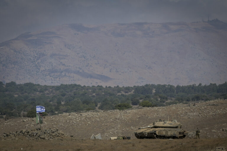 Israeli military has announced attacks on Hezbollah targets.