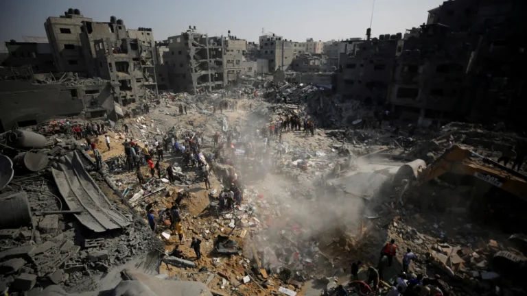 At least 30  people were killed in the Israeli airstrikes in the city of Jabalia on Friday.