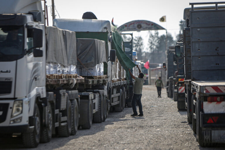 Israeli authorities are still preventing aid to enter Gaza city.