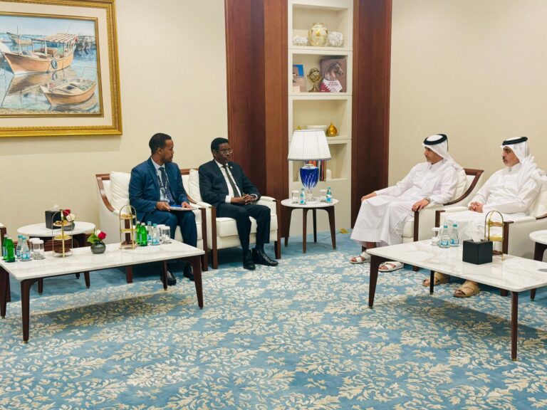 Wasiirka amniga XFS oo kulan la qaatay wasiir dowladaha arrimaha gudaha dalka Qatar