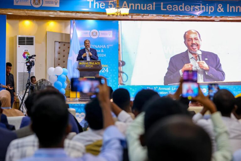 MW Xasan Sheekh oo soo xiray shirweynaha 5-aad ee hal-abuurka dhallinayarada