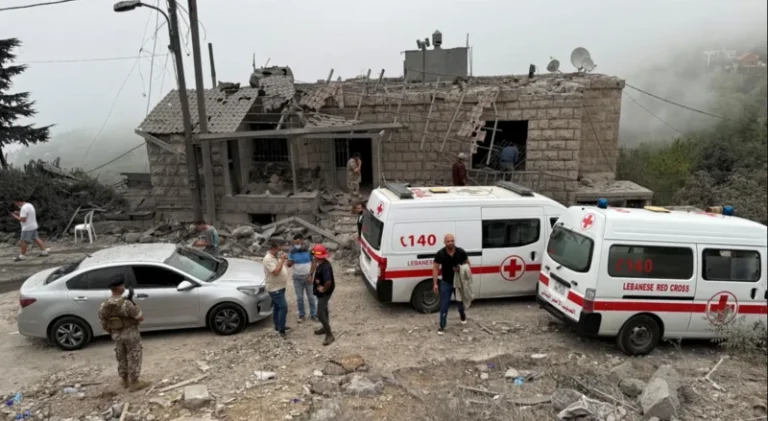 At least 21 killed in a rare attack by Israeli planes in Northern Lebanon