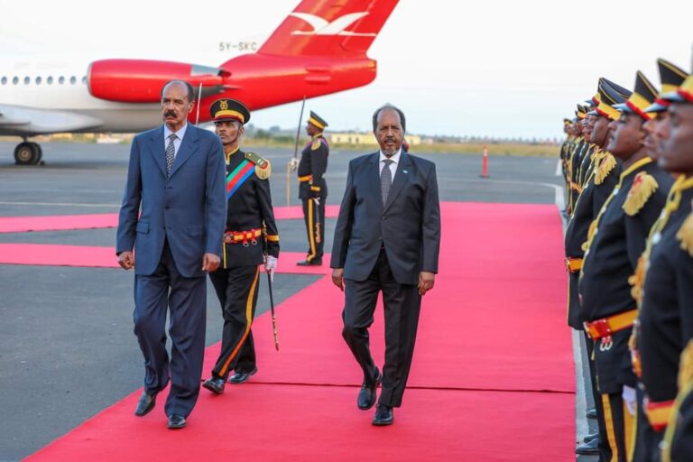 Maxey tahay ujeedada Madaxweyne Xasan Sheekh uu u tagay Magaalada Asmara ?