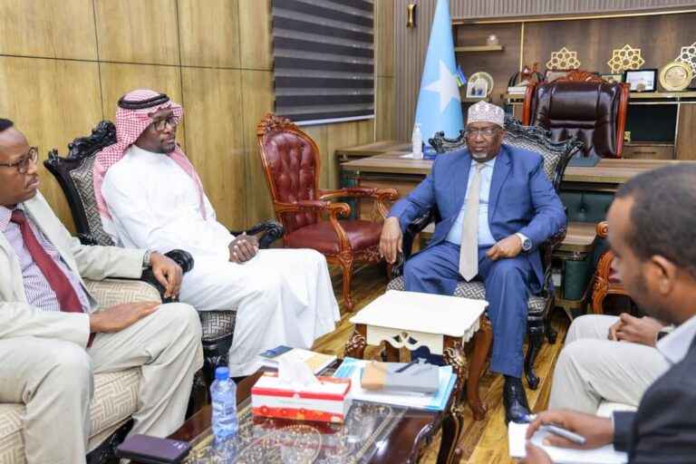 Guddoomiye Aadan Madoobe oo la kulmay safiirka Sacuudiga u fadhiya Soomaaliya