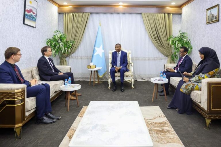 RW Xamsa oo qaabilay Ergeyga Jarmalka u qaabilsan geeska Afrika