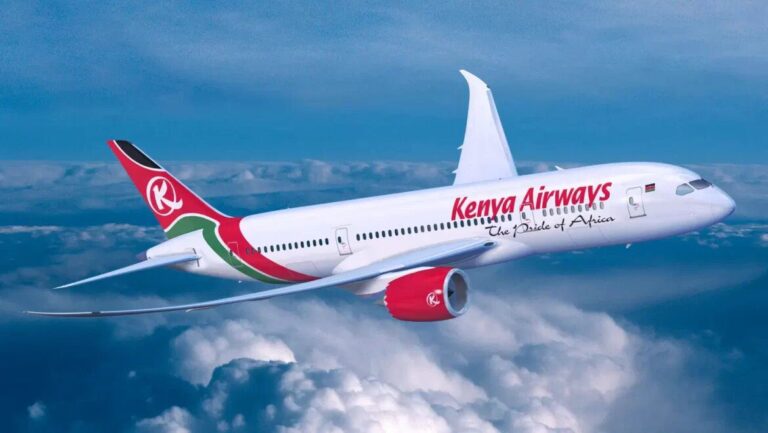 Kenya Airways suspending flights to Mogadishu.