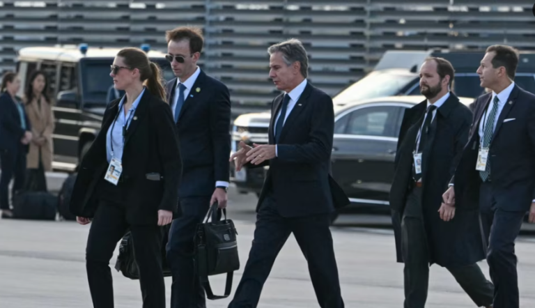 Blinken oo markiisii 11-aad booqanaya Yahuuda tan iyo October 7