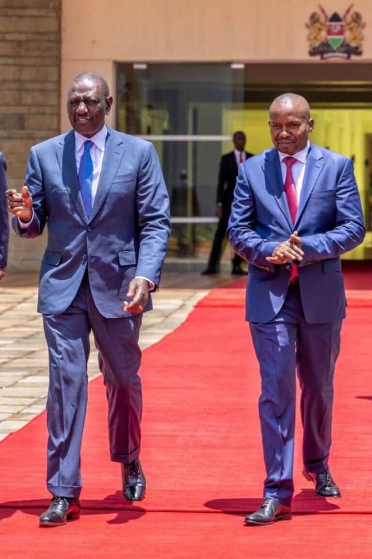 President Ruto appointed his new deputy