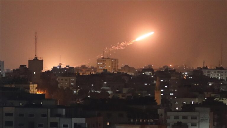 About 50 rockets hit inside Israel.