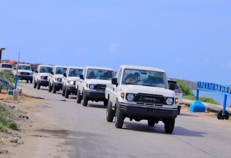 Jubbaland has received a new military vehicle amid federal government political conflic.