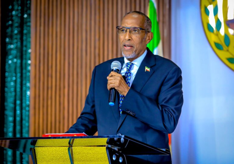 Muse Bihi ready to implement and sign the maritime agreement with Ethiopia.