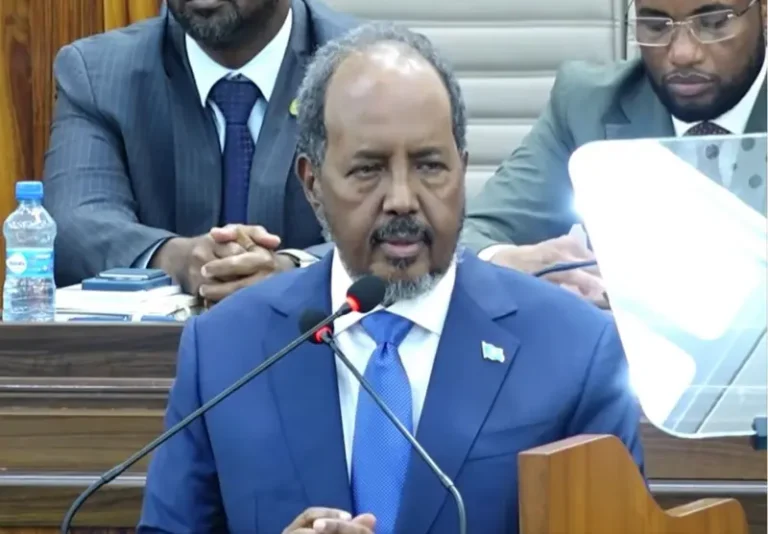 President Hassan Sheikh says the country is good without Ethiopian troops .