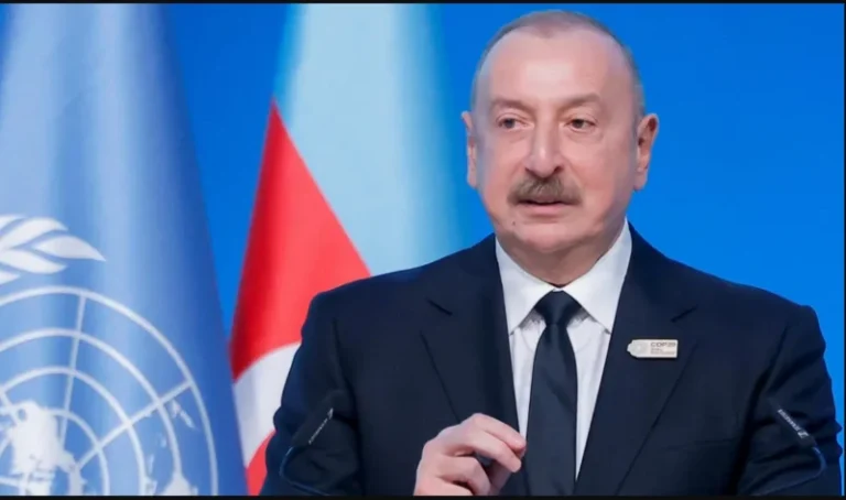 Azerbaijan’s president says gas and oil are “God’s gift”