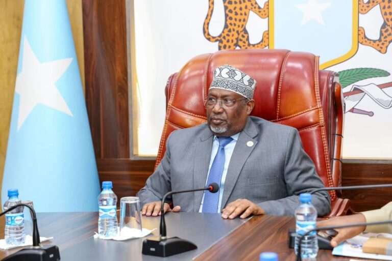 Guddoomiye Aadan Madoobe oo la kulmay Safiirka Ingiriiska u fadhiya Soomaaliya