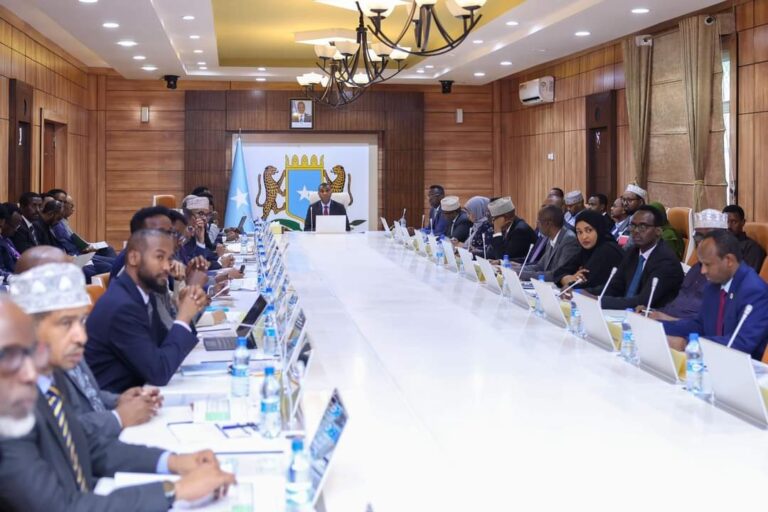 Golaha wasiirada oo maanta kulan xasaasi ah ku yeeshay Muqdisho