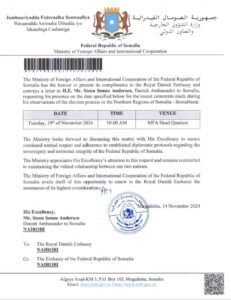 FB_IMG_1731828713335-231x300 DF Somalia oo si adag uga soo horjeesatay hadal kasoo yeeray Safiirka Dalka Denmark