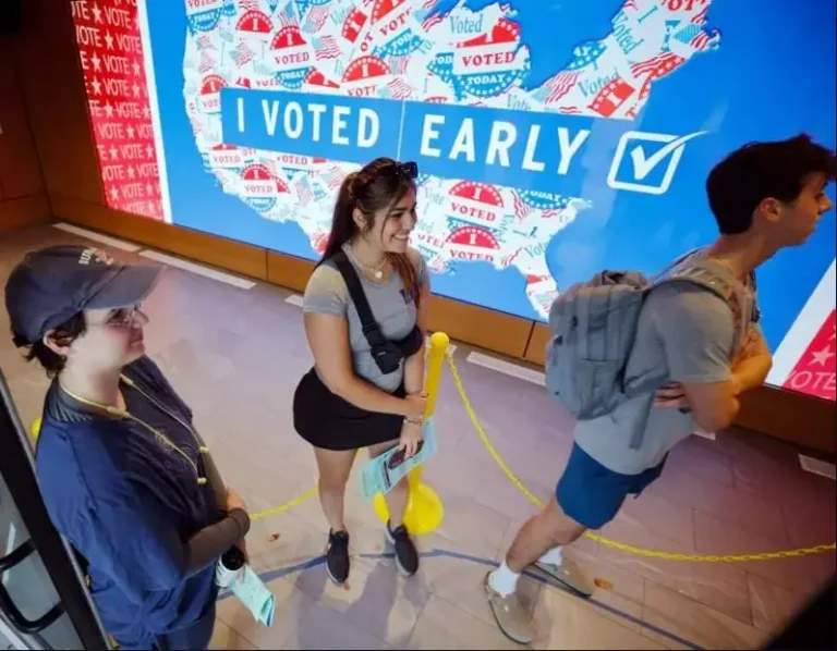 At least 70 million voters registered their votes before Election Day.