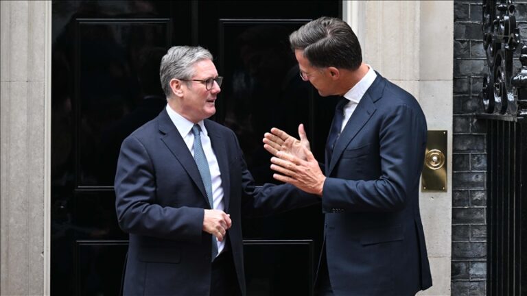 UK premier discusses Russia-Ukraine war with NATO chief.