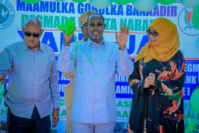 Guddoomiye Madaale oo xariga ka jaray 12 waddo oo muhiim ah bulshada…