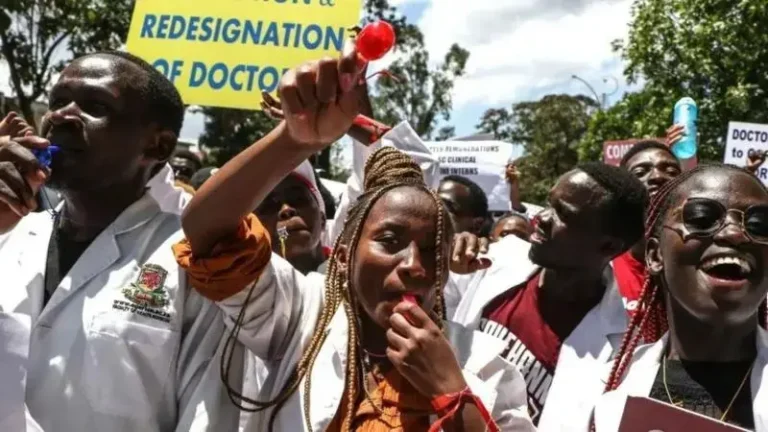 Kenyan doctors have threatened to strike due to withdrawal of Government agreement.