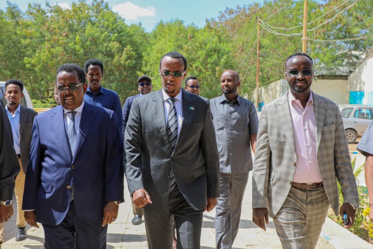 Wefdi u hoggaaminayo wasiirka arrimaha gudaha oo gaaray magaalada Jowhar