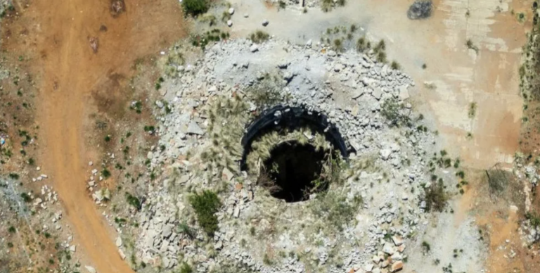 Dead bodies seen in videos from South African mine.