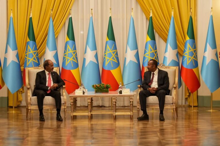 Soomaaliya iyo Itoobiya oo heshiis ku gaaray magaalada Addis ababa