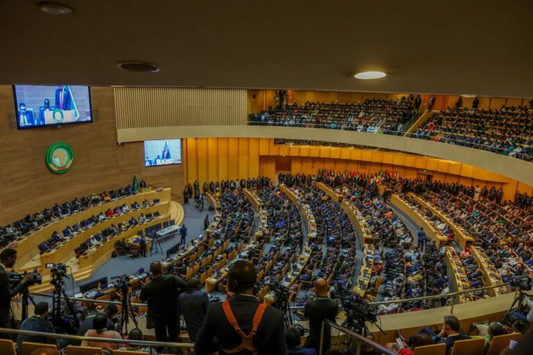 Madaxweynaha Soomaaliya oo ka qeyb galay furitaanka meertada 38-aad ee Midowga Afirka