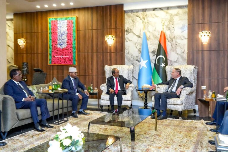 Maxey tahay ujeedka uu madaxweyne Xasan Sheekh u tagay dalka Liibiya ?