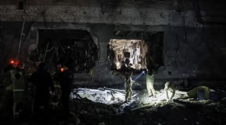 One killed in ballistic missile attack on Kyiv, Ukraine says.