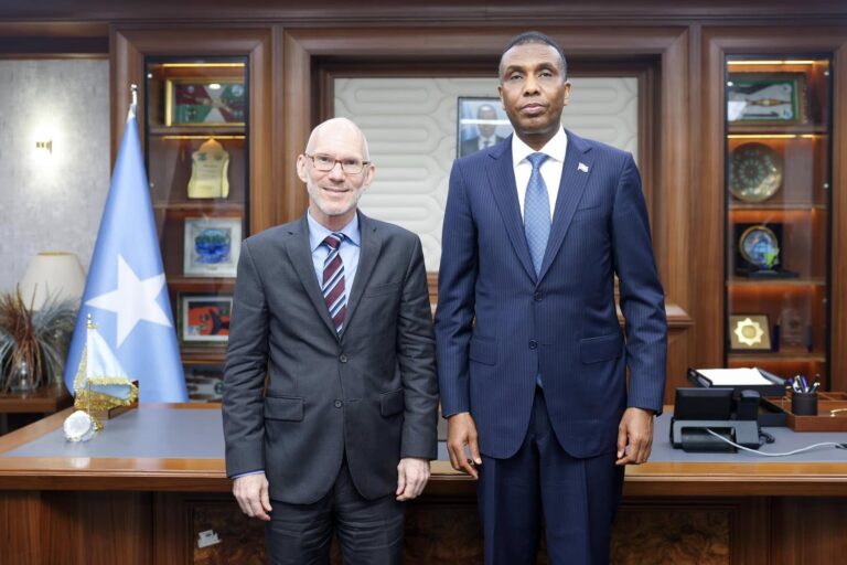 Ra’iisul Wasaare Xamsa oo James Swan ka dalbaday taageerada Qaramada Midoobay