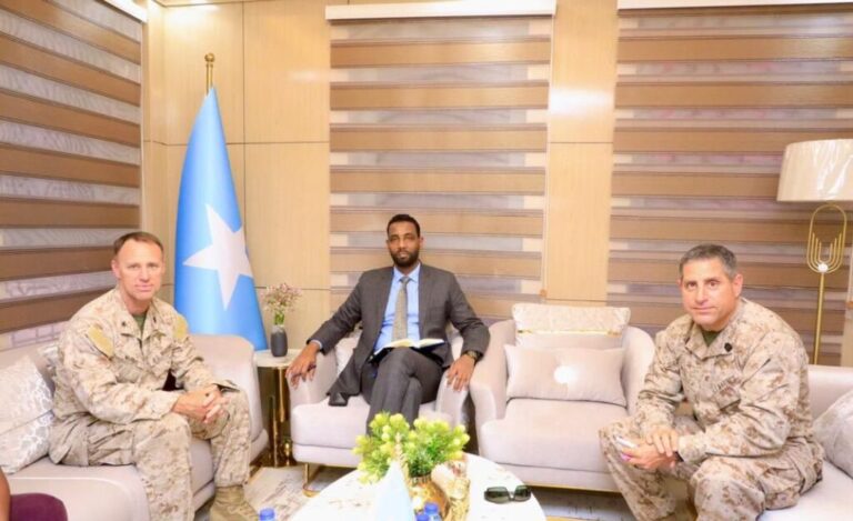 Somalia and AFRICOM meet to discuss aviation and airport security.