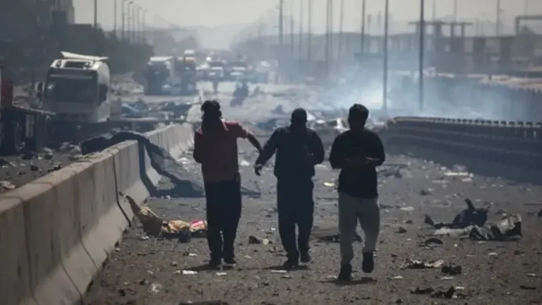 Death and injured  tolls  in the  Massive explosion in Iraq.