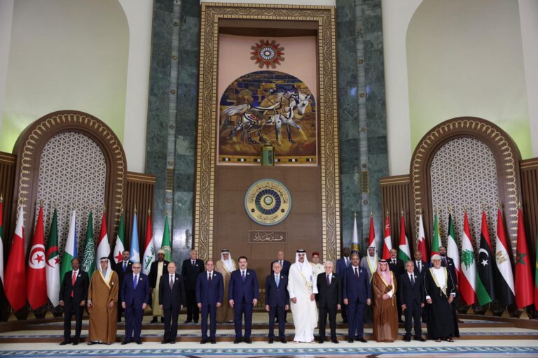 Somalia President addresses the 34th Arab League Summit in Baghdad, Republic of Iraq.