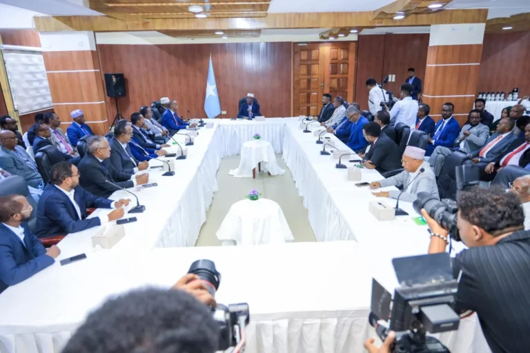 Somalia former President opens opposition conference in Mogadishu.