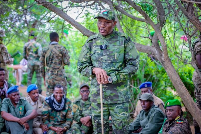 Madaxweynaha Dowladda Koonfur Galbeed ayaa booqday furimaha hore ee dagaalka