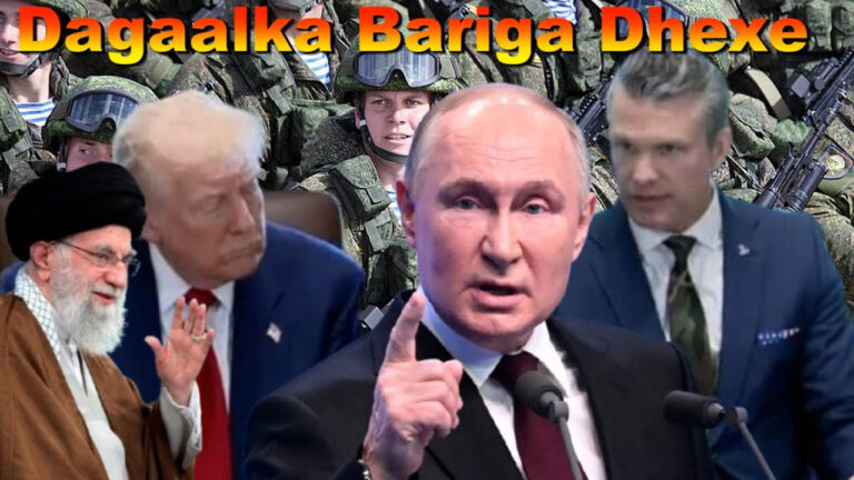 DEG DEG” Xiisada Bariga Dhexe Oo Faraha Kasii Baxeysa+Qorshaha MW Putin+Dagaalka Pakistan india