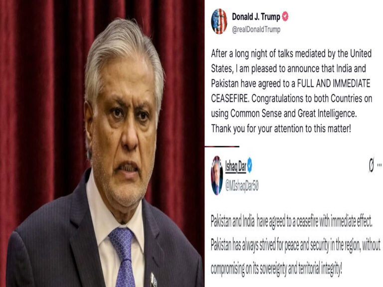 WAR DEG-DEG AH: Hindiya iyo Pakistan oo ku heshiiyey Xabbad-joojin kadib Markii uu Dhexgalay Madaxweyne Trump