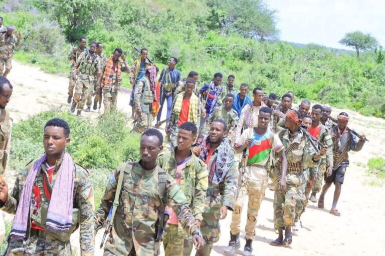 “Joint Somali Forces Destroy Al-Shabaab Hideouts in Bay Region”