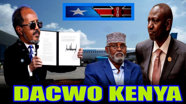 DEG DEG:Kenya oo Werar Ku soo Qaaday Somaliya,Gaboose oo La Shirqoolay,Itobiya oo Lughaye Ku Jeeda..