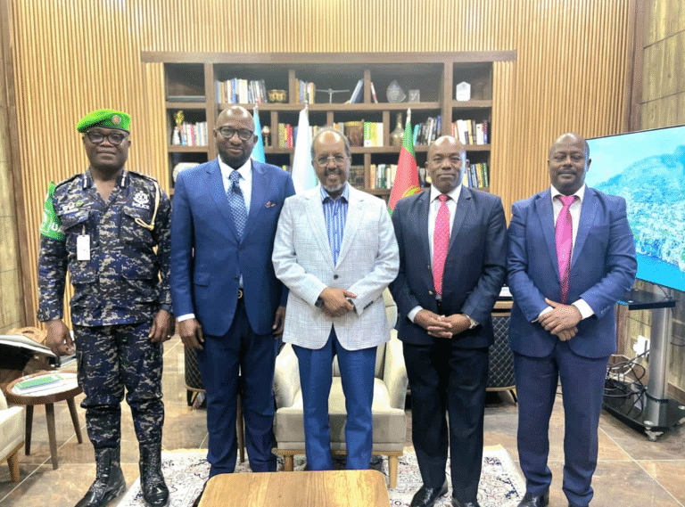 Muxuu ku saabsanaa kulanka dhex maray MW Xasan Sheekh iyo madaxa howlgalka AUSSOM ?