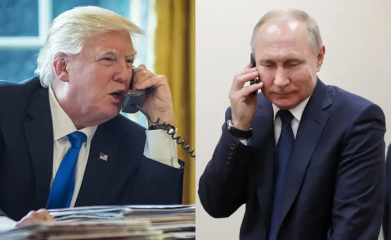 US President calls Putin ”Crazy Man”.