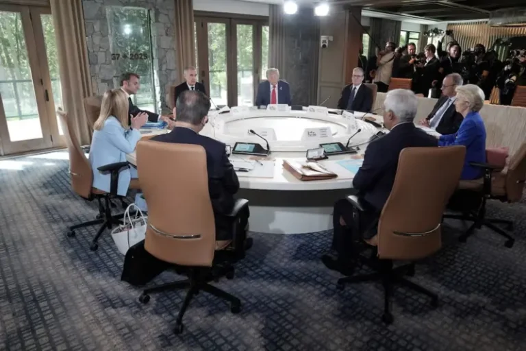 G-7 countries issue statement on the situation in the Middle East.