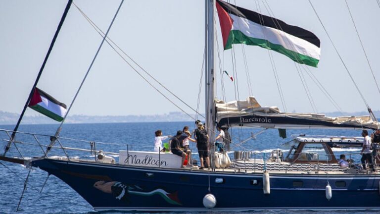 Hamas calls Israeli seizure of Madeleine boat as violation of international law.