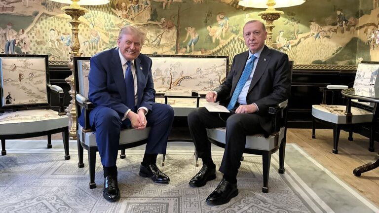 Turkish President Erdogan, Trump discuss regional, bilateral issues at NATO summit