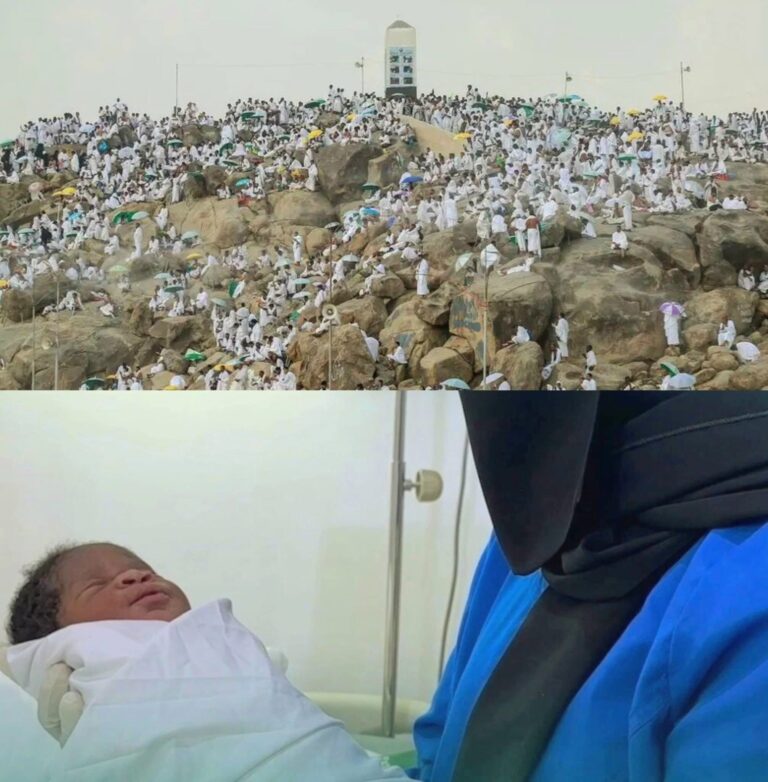 First Baby Born on Mount Arafat During Extreme Heat, Mother from Togo