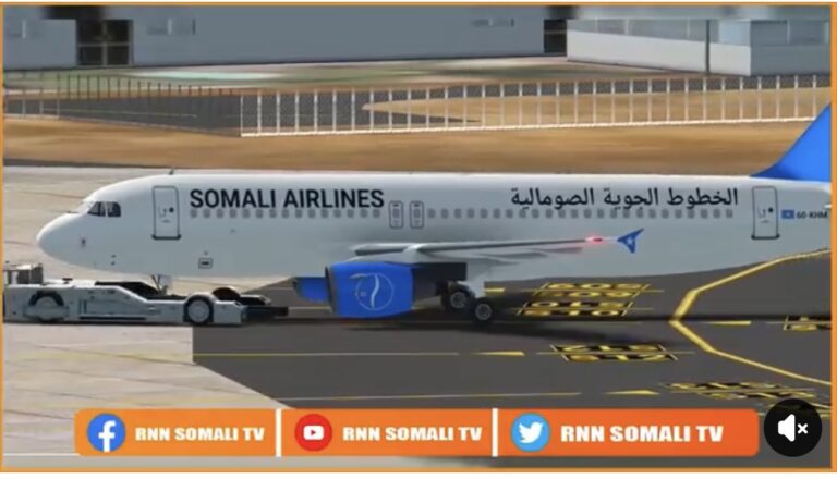 Somali Airlines oo Mar Kale Hawada Soo Gashay – Qaranka Soomaaliyeed oo Dib Ula Wareegaya Sumcaddiisii Cirka