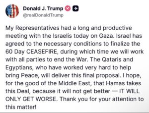 Gu1CoRXW4AAWifz-300x228 Trump says Israel has agreed to terms for Gaza ceasefire