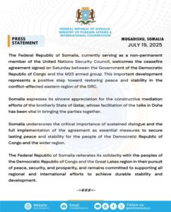 GwPgUcWW8AAw6Q_-242x300 Somalia Government welcomed the ceasefire agreement in DRC Congo.