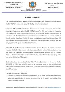Gwh4WDaWkAA_DiE-212x300 Somalia Government Condemns the hijacking of SEA WORLD vessel, which sails under the flag of the Comoros Island.